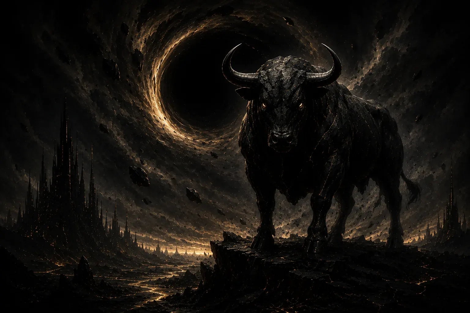 The Black Coin awakening artwork